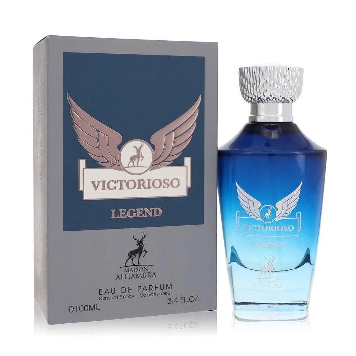 Maison Alhambra Victorioso Legend Eau De Parfum 100ml Spray - Afanaya